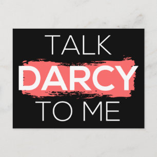 Tala Darcy till mig I Vykort