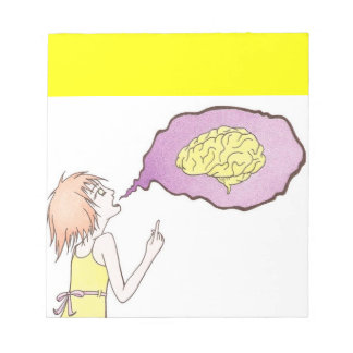 Tala ditt sinnesmål anteckningsblock