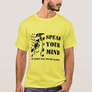 Tala ditt varar besvärad tee shirt
