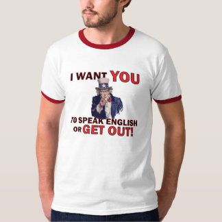 Tala engelska tee shirt