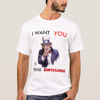 Tala engelska tee shirt