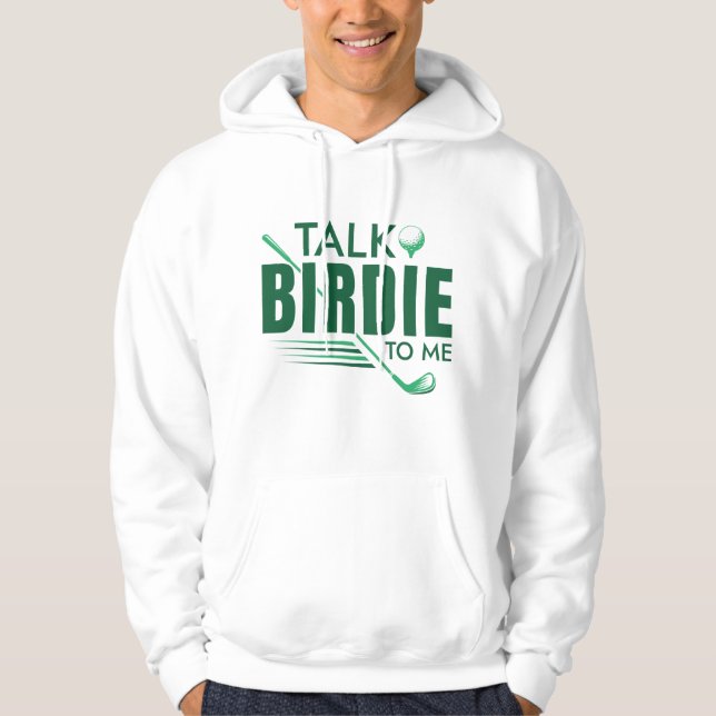Tala Fågel Till Mig Hoodie (Framsida)