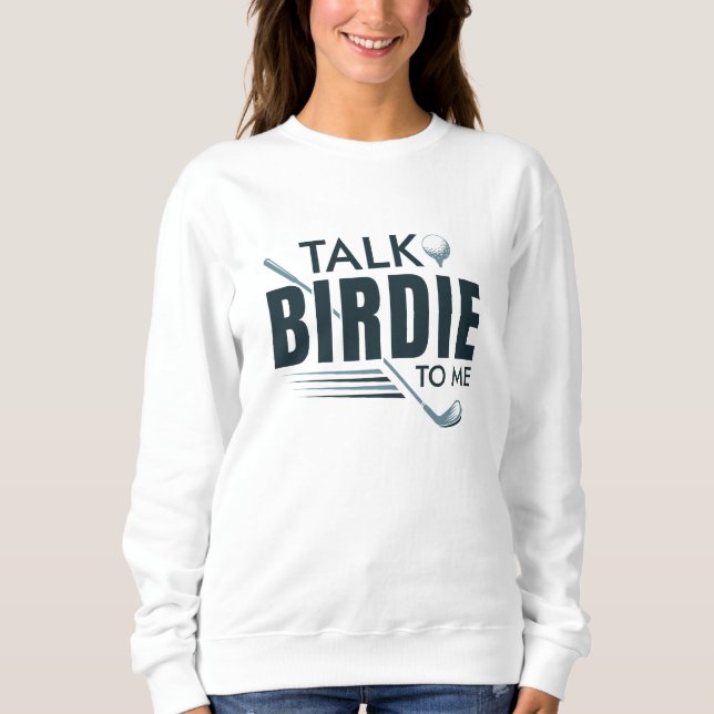 Tala Fågel Till Mig T Shirt (Framsida)