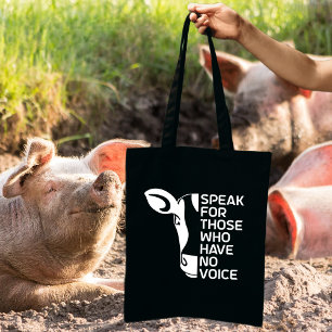 Tala för dem som inte har någon röst tygkasse