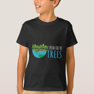 Tala för Träd-aktivister - miljöns Da T Shirt