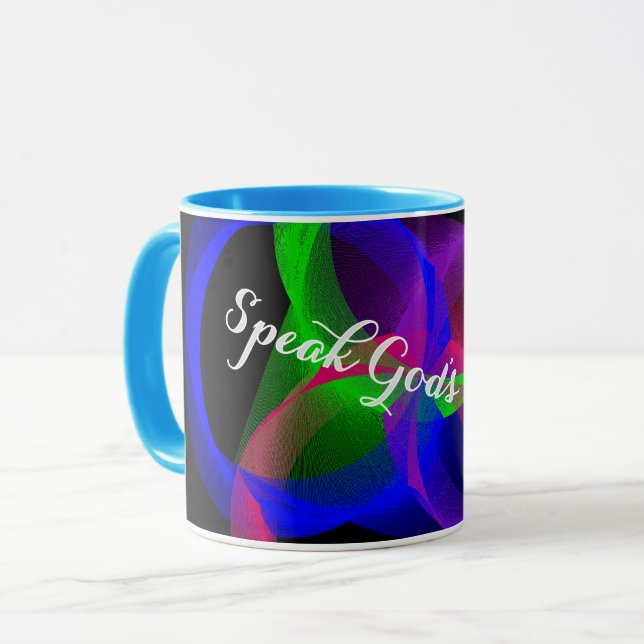 Tala Guds Ord-kaffe Mugg (Framsida vänster)