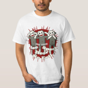 Tala inget Evil Sock monkey t-shirt