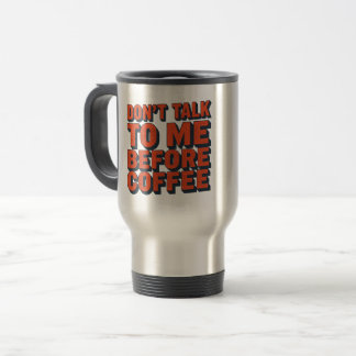 Tala Inte Med Mig Innan Kaffe Rolig Resemugg