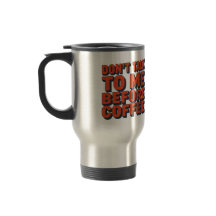 Tala Inte Med Mig Innan Kaffe Rolig Resemugg