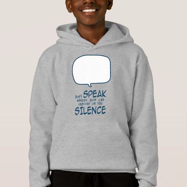 Tala Inte T Shirt (Framsida)