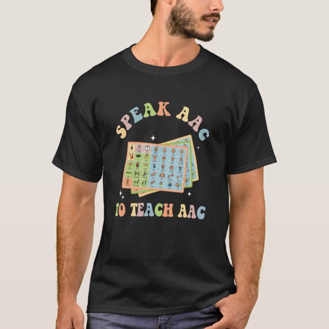 Tala med AAC till varje AAC T Shirt (Framsida)