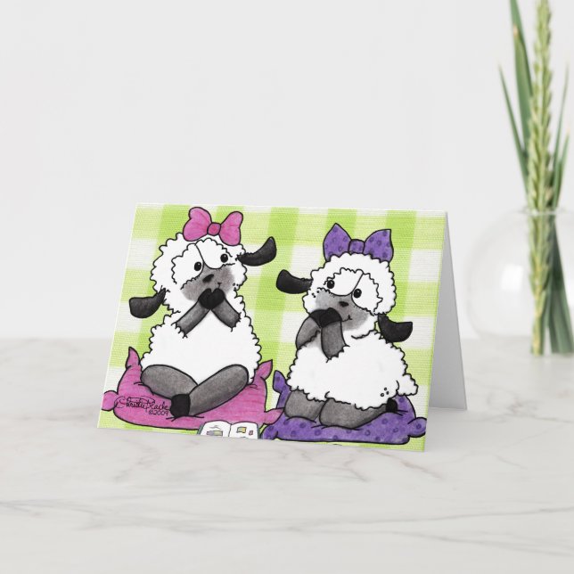 Tala med mjuka lampor kort (Framsida)