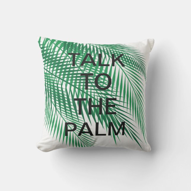TALA MED Pillow HANDFLATAN - utomhus Kudde (Framsida)