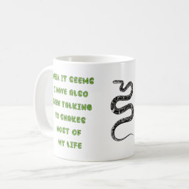 TALA MED SNAKES KAFFEMUGG
