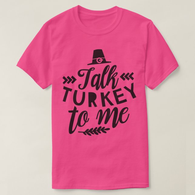 Tala med Turkiet till mig 3 T Shirt (Design framsida)