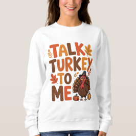 Tala med Turkiet till mig i Thanksgiving T Shirt