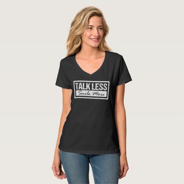 Tala Mindre Le Ut Mer T Shirt (Hel framsida)