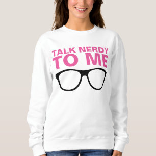 TALA NERDY MED MIG sweatshirts och T-shirts