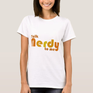 Tala nervös mot mig tee shirt