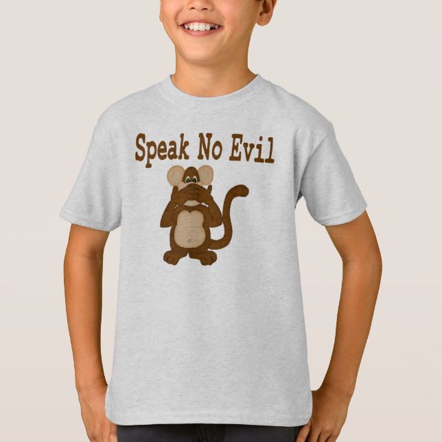 Tala nr Evil T-Shirt (Framsida)