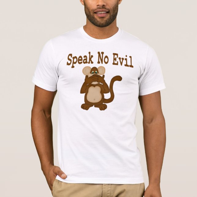 Tala nr Evil T-Shirt (Framsida)
