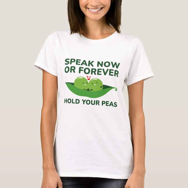 Tala nu eller för alltid. t shirt (Framsida)