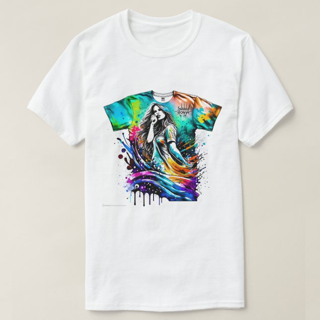 Tala nu om Deluxe Edition, tala nu om trender T Shirt (Design framsida)