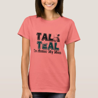 Tala om äggstockscancer för Mamma Tshirt Tröja