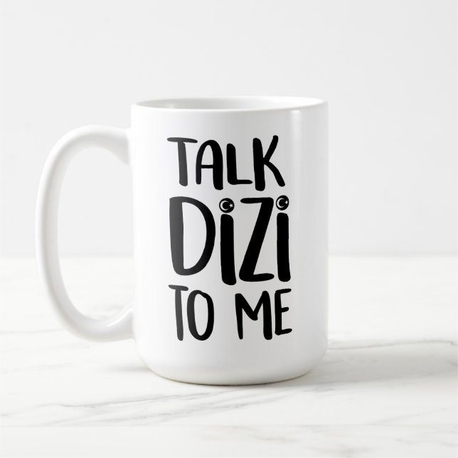 Tala om Dizi Bold Mugg (Vänster)