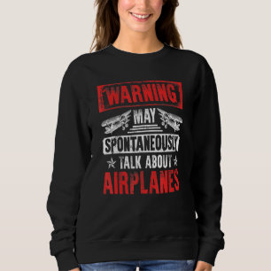Tala om flygplan - pilot och flyg t shirt