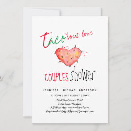 TALA OM KÄRLEK Modern Rolig Bröllopsfestival Inbjudningar