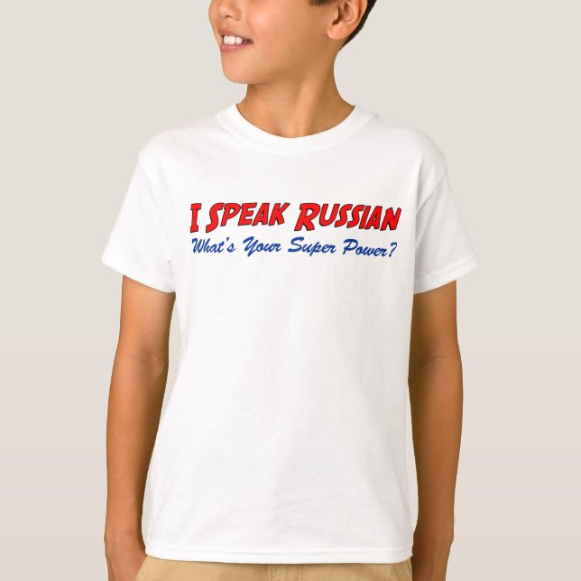 Tala ryska Toppen Power Tee (Framsida)