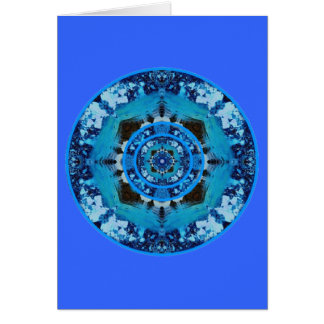 Tala samtalhalsen Chakra Hälsningskort