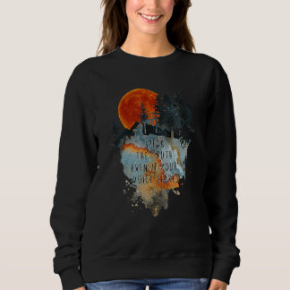 Tala sanning även om rösten skakas i helheten t shirt