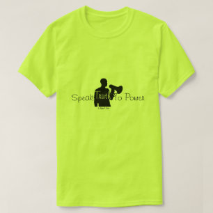 Tala sanning till strömmen - en MisterP-skiva Tee Shirt
