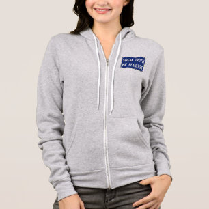 Tala sanning, var rädd hoodie t shirt