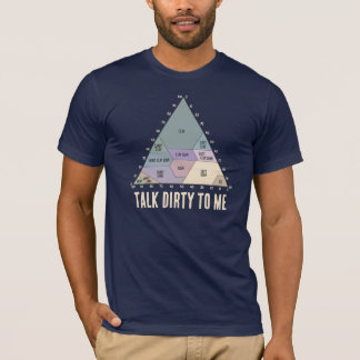 Tala smuts till mig - Jordartstexturdiagram T Shirt