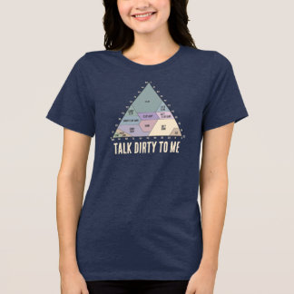 Tala smuts till mig - Jordartstexturdiagram T Shirt