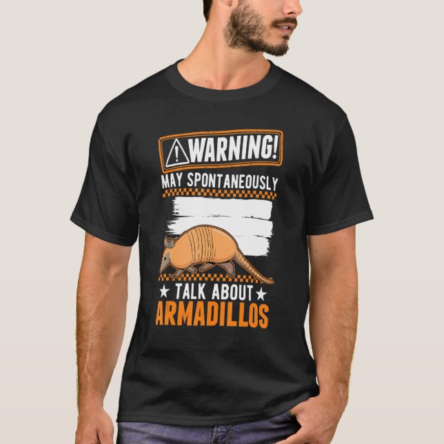 Tala spontant om Armadillos T Shirt (Framsida)