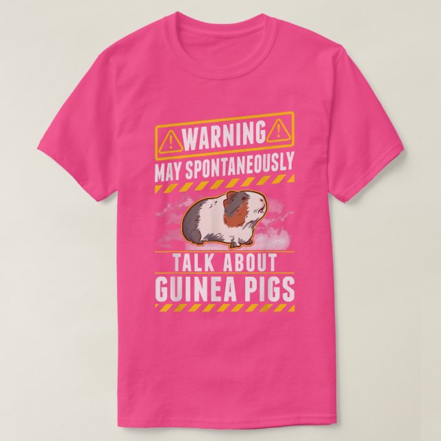 Tala spontant om Guinea Grisar 4105 T Shirt (Design framsida)