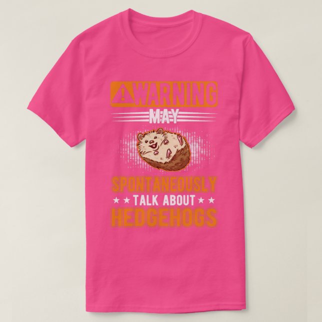 Tala spontant om Hedgehogs Hedgehog 2 T Shirt (Design framsida)