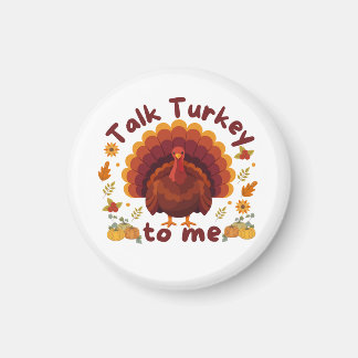 Tala Turkiet med mig tackgivelse Magnet