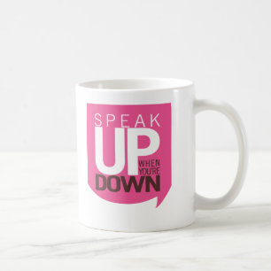 Tala upp, när du är besegrar muggen kaffemugg