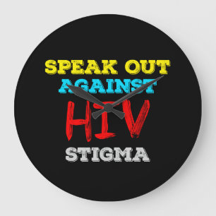 Tala ut mot hiv-tigma - AIDS-medvetenhet Stor Klocka