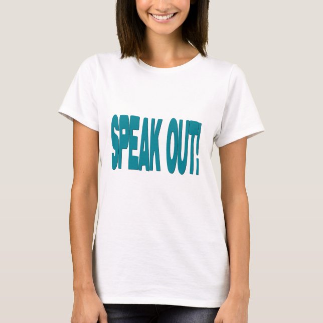 Tala ut T-Shirt (Framsida)