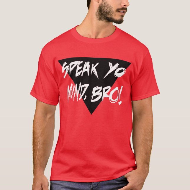 TALA YO VARAR BESVÄRAD BRO! Utslagsplats Tee Shirt (Framsida)