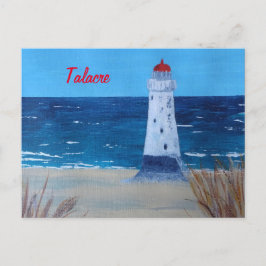 Talacre Lighthouse Wales vycard Vykort