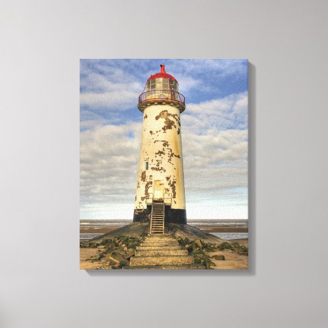 Talacre the point of Ayr fythouse Canvas (Framsida)