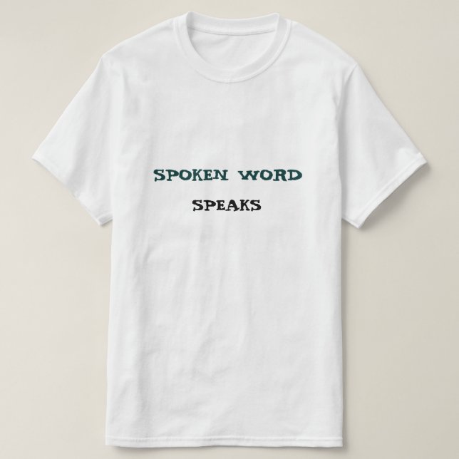 Talad ordT-tröja T-shirt (Design framsida)
