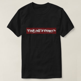 Talafreako Förstörd Streetwear Typografi T Shirt
